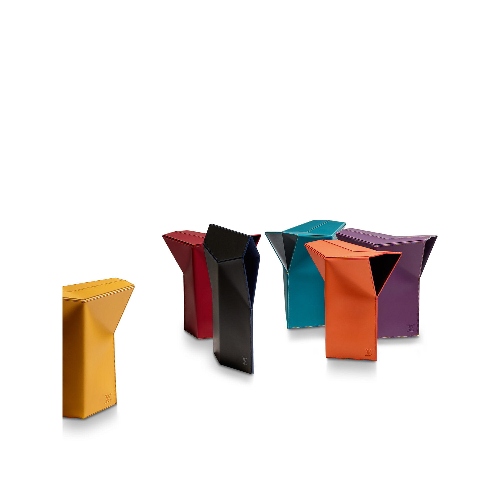 Stool By Atelier Oï  in Trunks, Travel and Home's Home and Art of Dining Furniture collections by Louis Vuitton (Product zoom)